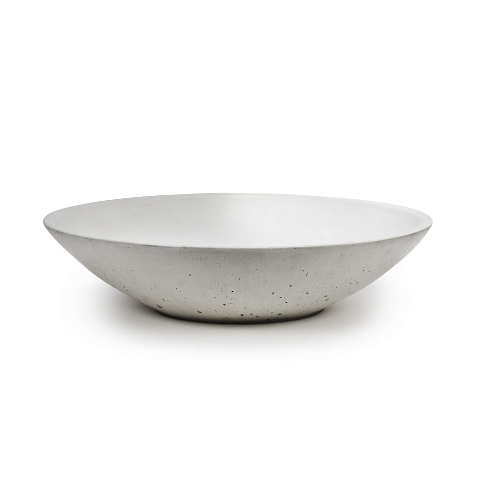 PLC Concrete Infinity Bowl White