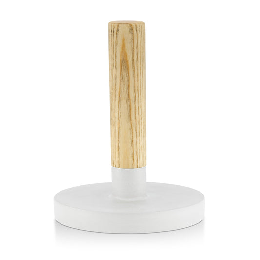 Concrete/Ash Papertowel holder White