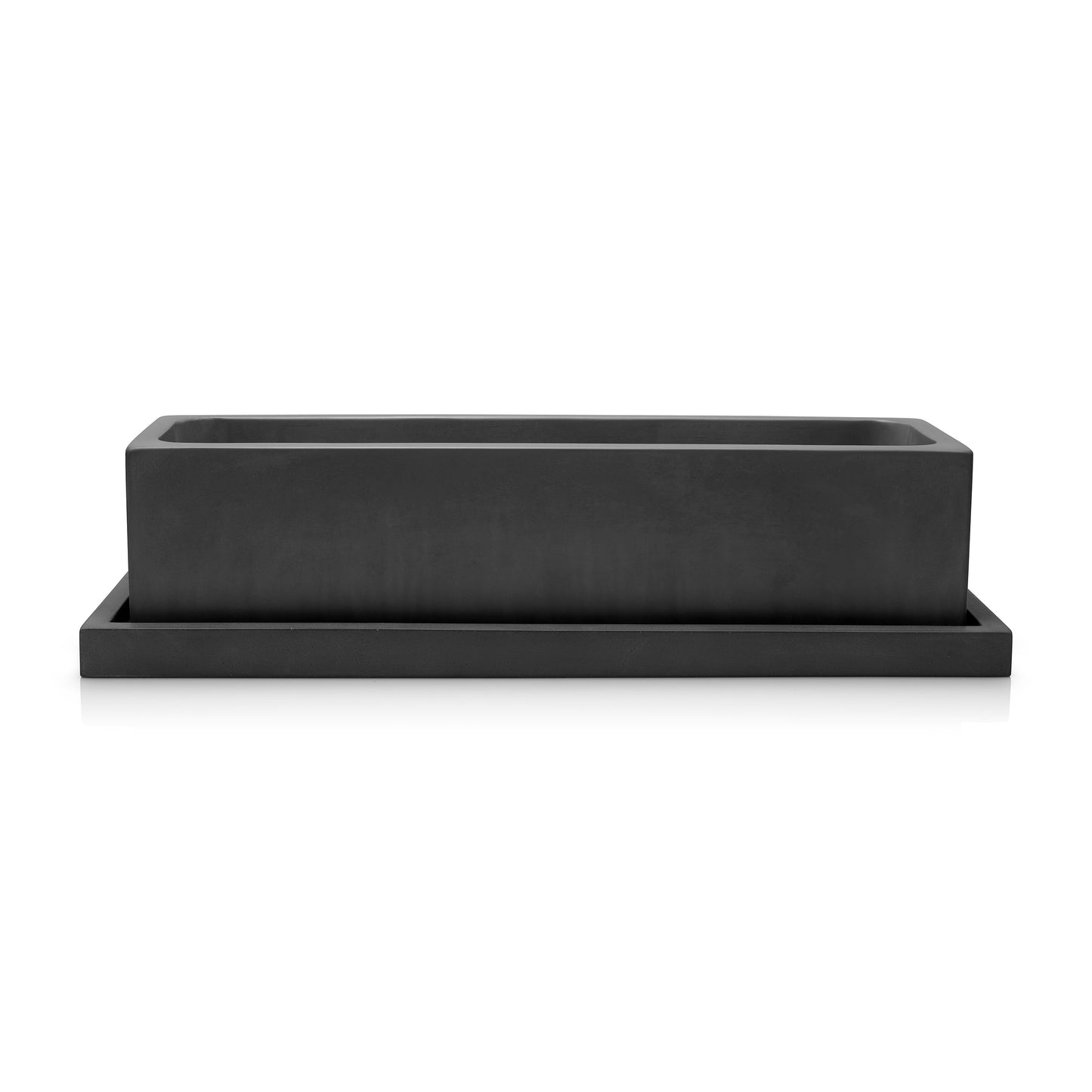 Rectangle Planter Charcoal