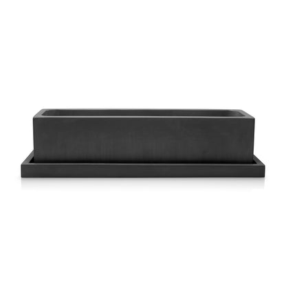 Rectangle Planter Charcoal