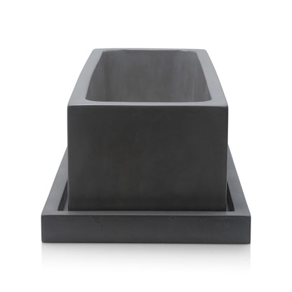 Rectangle Planter Charcoal