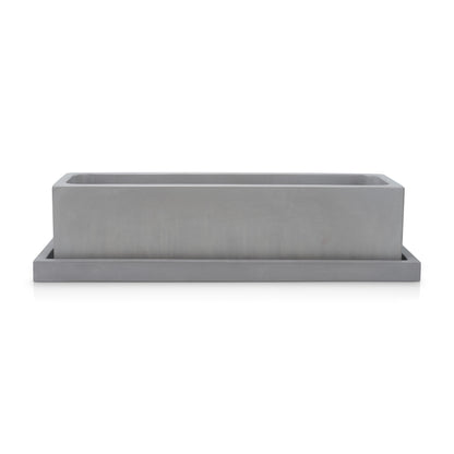 Rectangle Planter Gray