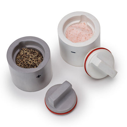 Concrete Salt & Pepper Shaker Set