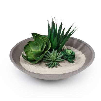 PLC Concrete Infinity Bowl Gray