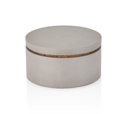 PLC Gray Concrete Classic Salt and Spice Cellar